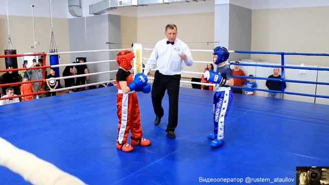 Кикбоксинг. Юноши. Лайт-контакт. Бой 09. Менделеевск 20-02-2020 смотреть онлайн