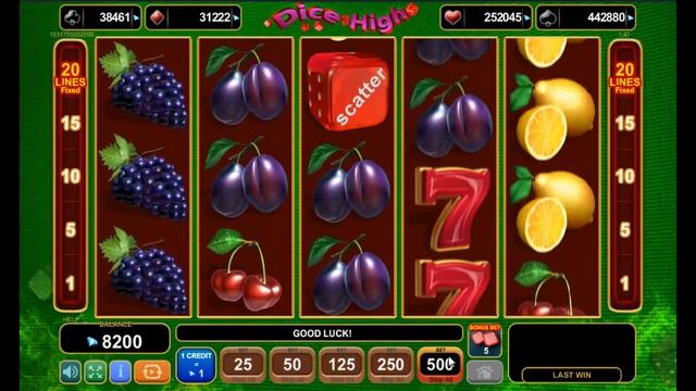 Dice High - Slot Machine - 20 Lines смотреть онлайн