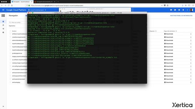 Google Cloud Storage: Almacenamiento versátil смотреть онлайн