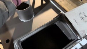 Печь для бани с обогревом предбанника и баком с водой