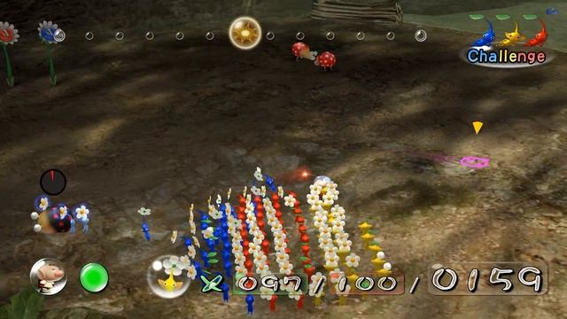 Pikmin 1 HD Challenge Mode 2 - The Forest of Hope смотреть онлайн