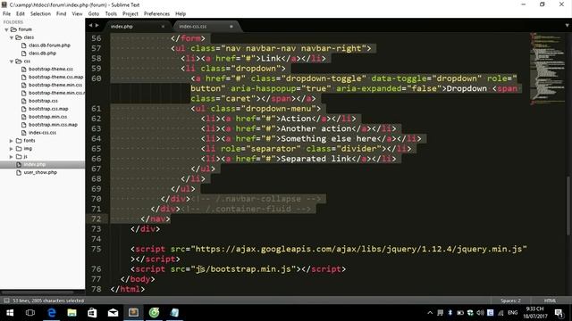 Create Forum Use PHP and Bootstrap Part 8 смотреть онлайн