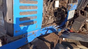 Распределитель МТЗ, погнул кун, цилиндр на разбрасывателе потек на 100га.