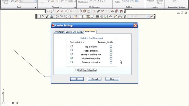 Примитивы в Autocad. Выноска и мультивыноска. Урок 40 смотреть онлайн
