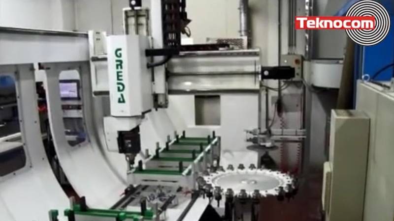 OLIMPIA - 5-ти осевой обрабатывающий центр с ЧПУ