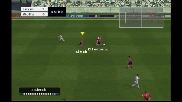 FIFA Soccer 2003 (PS1 Gameplay) смотреть онлайн