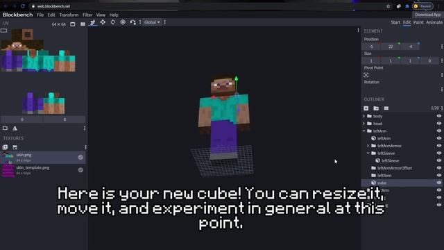 How To MAKE 4D SKINS In Minecraft Bedrock Edition смотреть онлайн