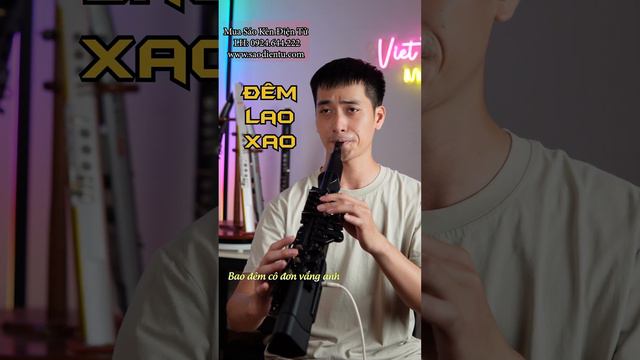 Đêm Lao Xao | Tuấn Đạt Cover | Sáo kèn điện tử (Wind Synthesizer) смотреть онлайн