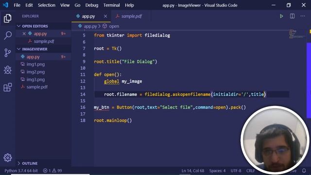 Python Tkinter GUI | Open Files Dialog Box Tutorial смотреть онлайн