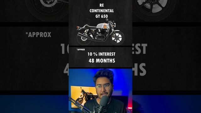 Royal Enfield Continental GT 650 On Road Price and EMI #gt650 смотреть онлайн