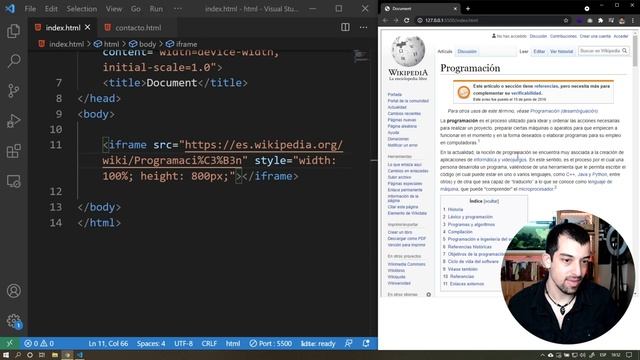 ? TRUCO con IFRAMES en HTML que no sabes [Curso de HTML desde cero] смотреть онлайн