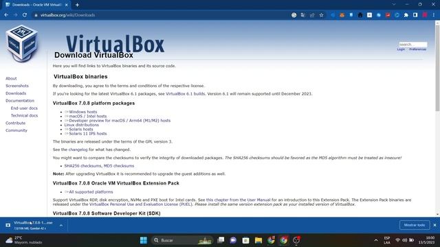 Cómo descargar y usar VirtualBox 2023 | Windows 32 y 64 bits смотреть онлайн