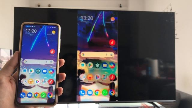 Compartir pantalla desde un smartphone Android a una Smart TV Hisense VIDAA смотреть онлайн