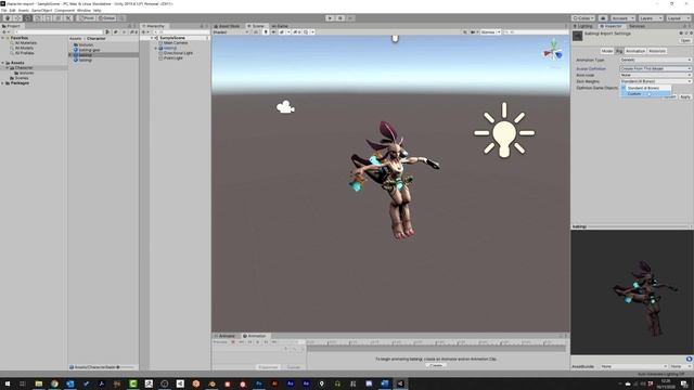 Exporting animated character from Blender to Unity - full tutorial смотреть онлайн