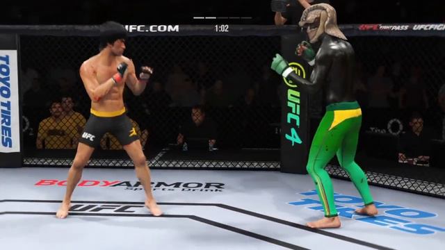 🐲UFC 4 l Bruce Lee vs Anaconda - Dragon Fight🐲 смотреть онлайн