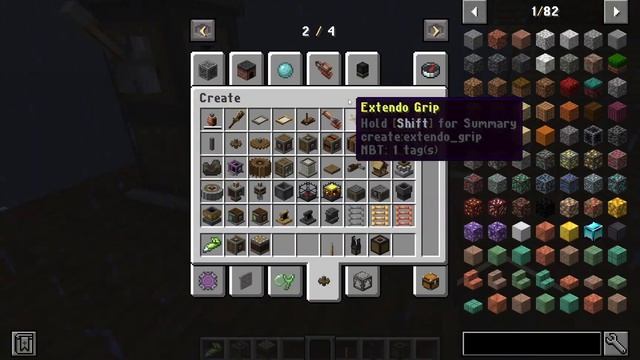 [Minecraft] Летающая машина на моде Create 1.18.2