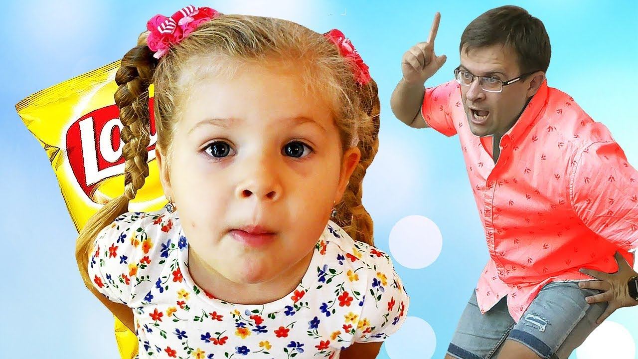 Bad Kid STEALS candy food Johny Johny Yes Papa Kid's Nursery Rhyme Song Compilation for kids смотреть онлайн