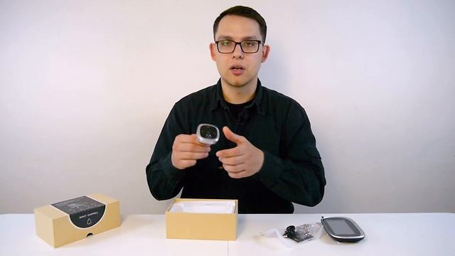 Обзор на Wi-Fi видеоглазок с монитором "iHome SW2-Tuya" с записью на SD карту и датчиком движения смотреть онлайн