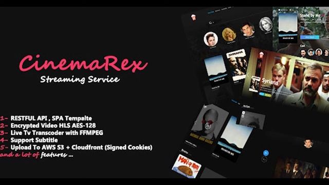 Cinema Rex PHP Script смотреть онлайн