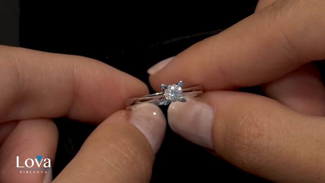 Lova Pırlanta - 0,36 Karat Pırlanta Tektaş Yüzük - 1020053 смотреть онлайн