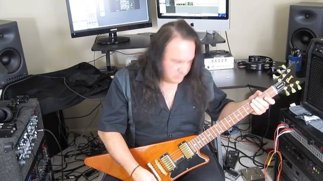 Gibson Moderne demo Kemper profile Mesa Boogie Dual Rectifier amp смотреть онлайн