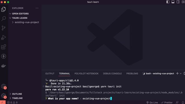 Integrating ? TAURI into existing VUE project ? смотреть онлайн