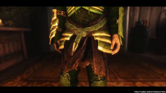 TES V - Skyrim Mods: Green Pact Armor - Bosmer Armor Retexture смотреть онлайн