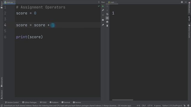 Python For Beginners - Assignment Operators Explained смотреть онлайн