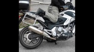 Как садиться на мотоцикл с кофром если нет растяжки