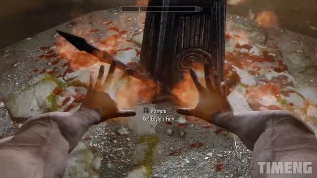 Skyrim ٠ What Happens If You Set Fire To The Red Eagle's Fury смотреть онлайн