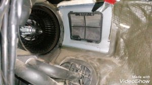 Ставим моторчик печки на форд с макс