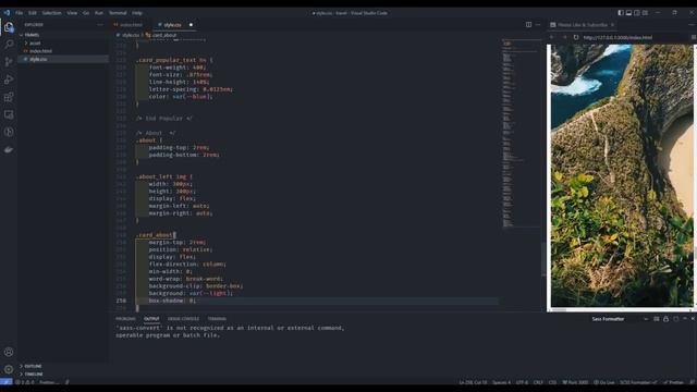 Tutorial : 4 Building a Beautiful Travel Website with HTML, CSS & Bootstrap смотреть онлайн