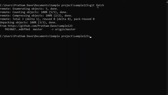 What is git fetch and difference between git pull and git fetch. смотреть онлайн