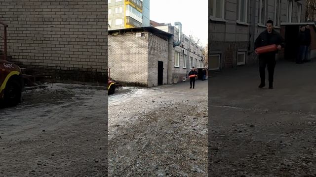 Тренировка ГБР "Барс" по пожарной безопасности смотреть онлайн