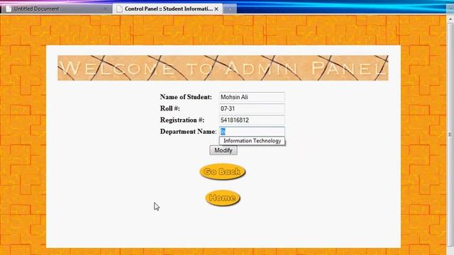 Simple Student Information System using PHP MySQL with source code. смотреть онлайн
