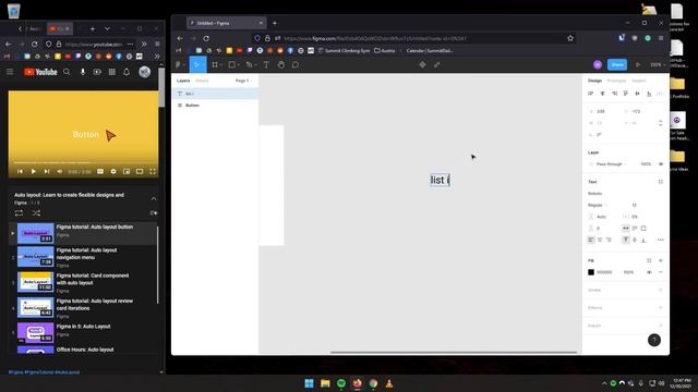 Figma Auto Layout смотреть онлайн