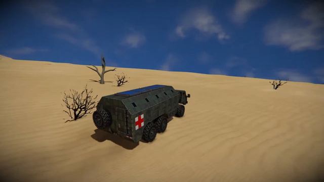 Space Engineers Ep103 KamAZ 5350 Military Ambulance смотреть онлайн