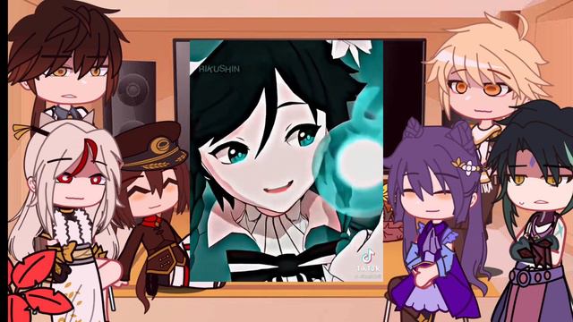 🍷✨ Genshin Impact Reacts to Venti / Anemo Archon || Gacha Club || Genshin Impact смотреть онлайн
