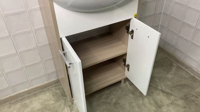 Мебель для ванной от компании от "Грандфаянс". Бренд EVA GOLD. Модель Шимо шириной 50 см смотреть онлайн