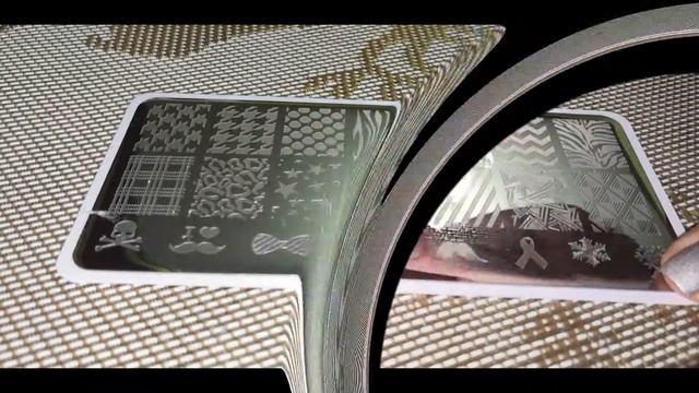 Дизайн ногтей с помощью пластины Born Pretty c Алиэкспресс. смотреть онлайн