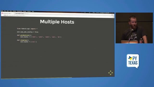 Automate your web deployments with fabric смотреть онлайн