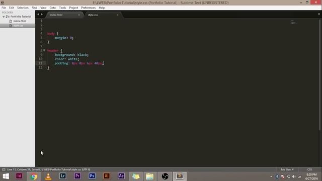 CSS and HTML Explained - Making a Homepage [IN HINDI] Part 1: Making a Header смотреть онлайн