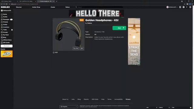 [EVENT] How To Get AOTP Hat & Golden Headphones FREE | Roblox - KSI *FREE ITEMS* смотреть онлайн