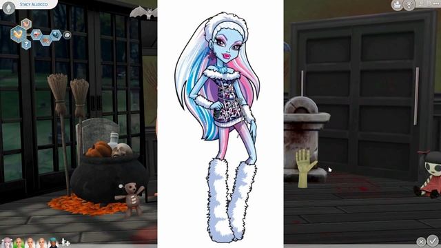every sim is a monster high doll in The Sims 4 смотреть онлайн