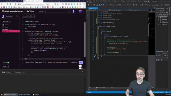 7.2 How to Create a WebSocket Client in C# - Fun with WebSockets!