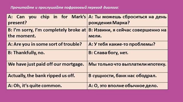Unit 19. Money смотреть онлайн