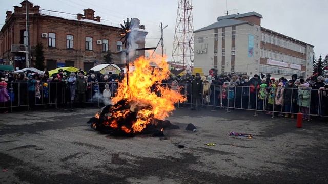 город Ялуторовск, Масленица 2019 год. смотреть онлайн