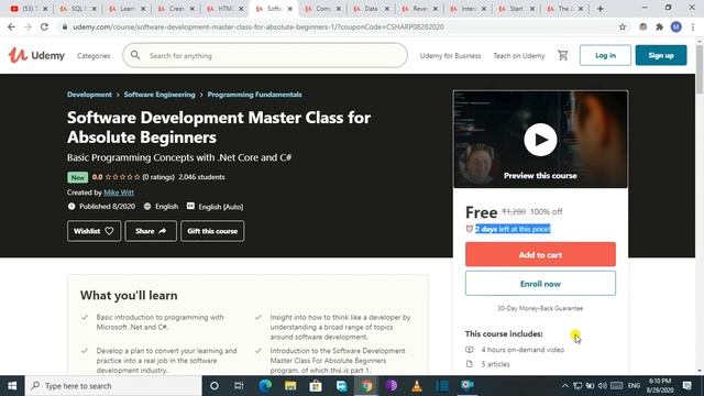 How to get Udemy paid Courses for FREE with Certificate | 100% OFF on Udemy Courses with Certificat смотреть онлайн