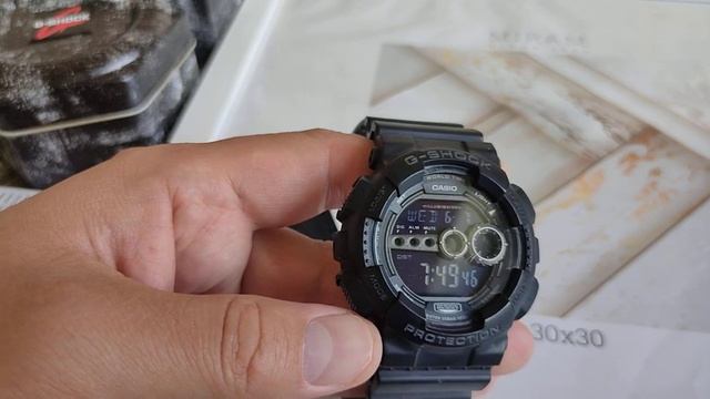 Часы Юрского периода Casio GD-100-1b! Casio G-Shock military tactical смотреть онлайн