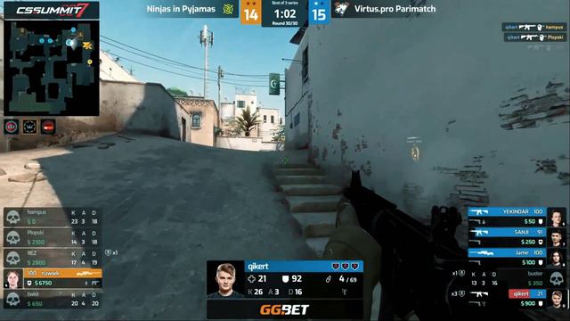 VIRTUS PRO CS SUMMIT 7 ( Qikert, buster, Jame, YEKINDAR, SANJI ) ПЕСНЯ О КОМАНДЕ CS GO смотреть онлайн